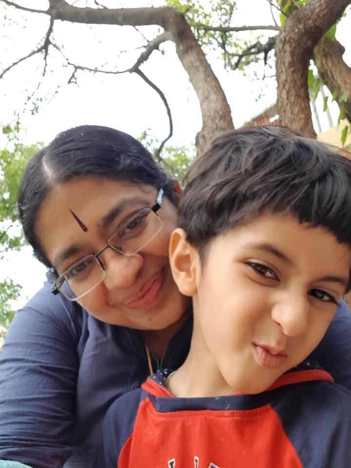 Gayatri and Krishna